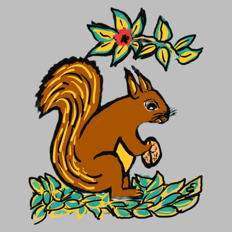 EG Eichhörnchen I Tier I Urlaub I Geschenk