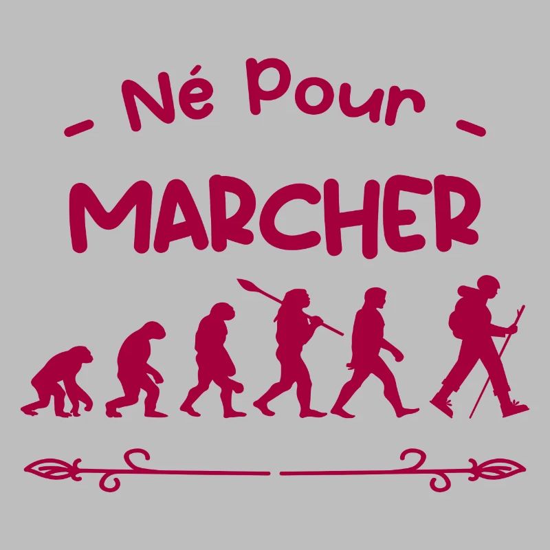 né pour marcher évolution
