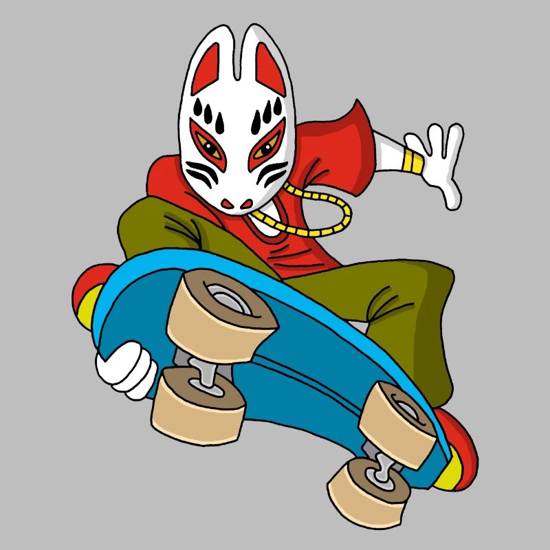 Fox Kitsune Skateboarding