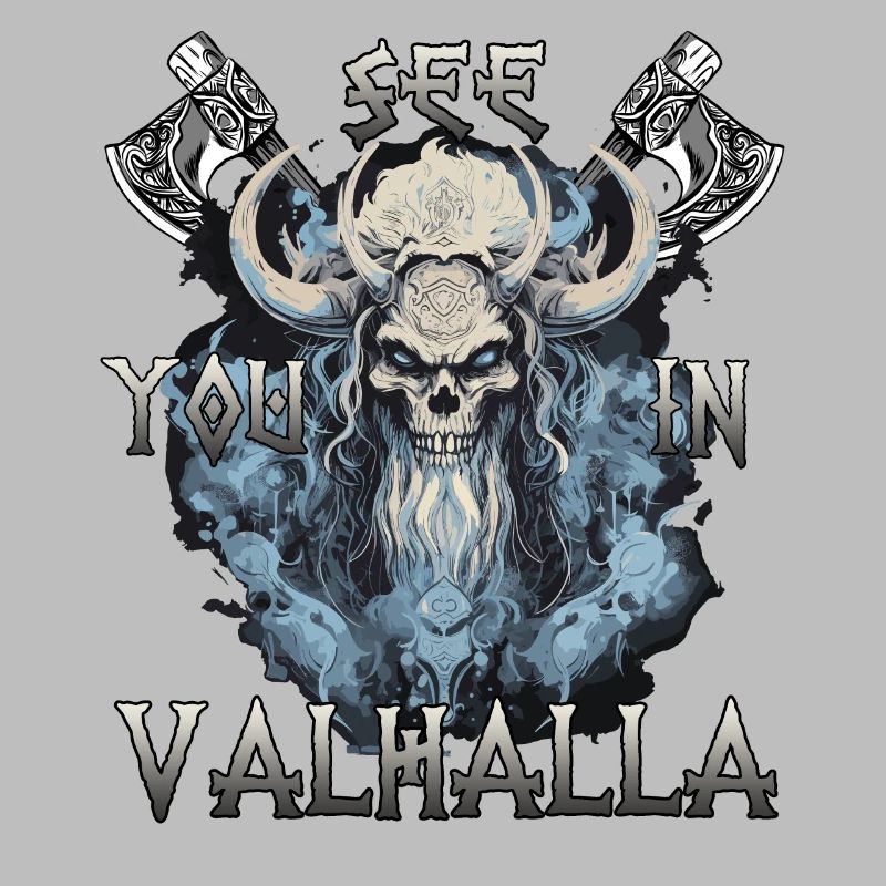 Valhalla Warrior gift for shield wall fans.
