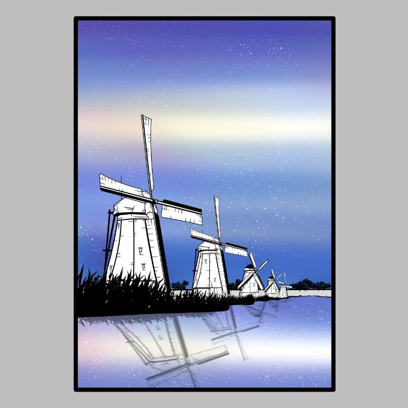 Kinderdijk Windmills