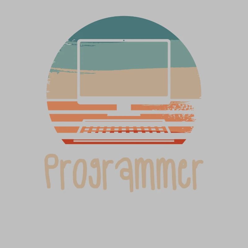 Retro Vintage Programmer Computer Programming