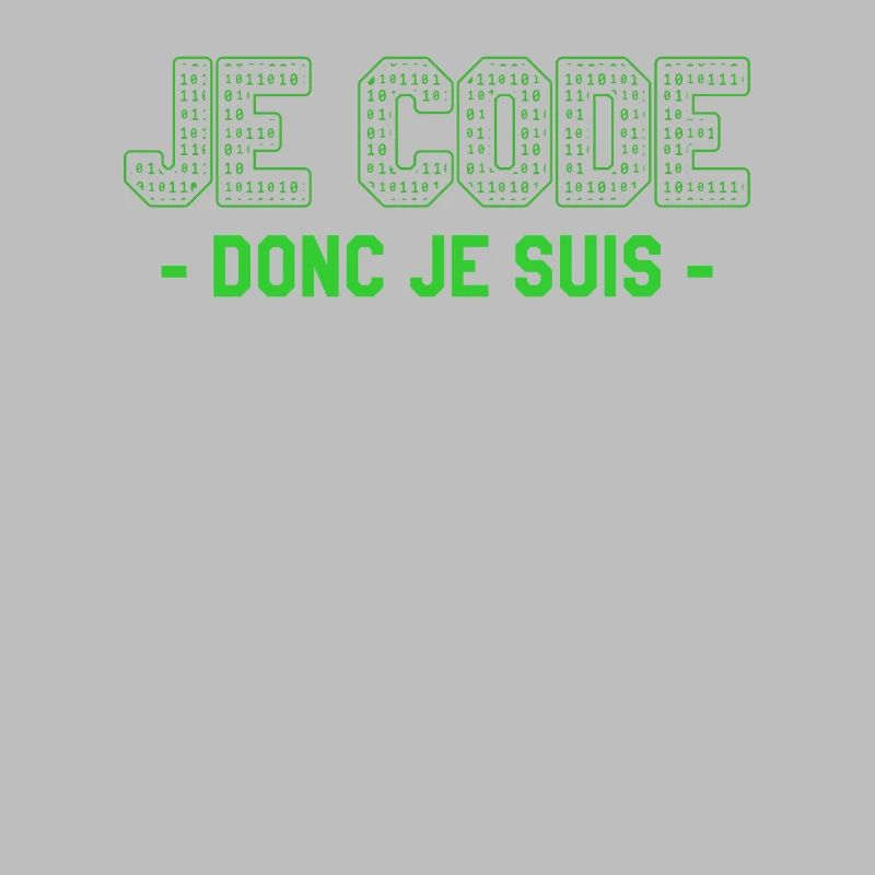 Je Code Donc Je Suis Programmeur Programmation