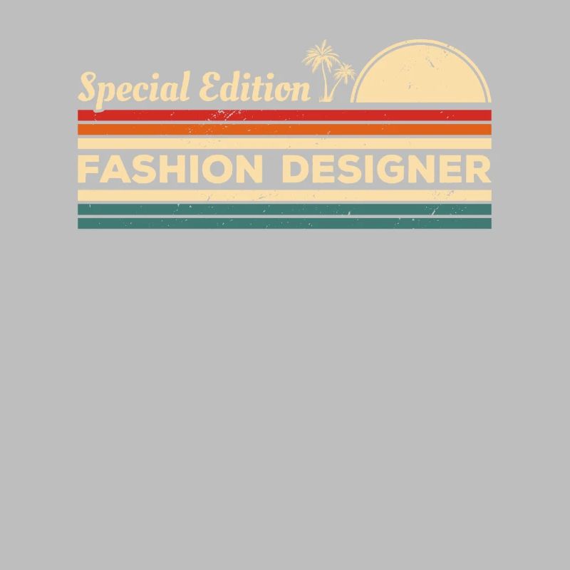 Vintage-Sonderedition, Modedesigner, der entwirft