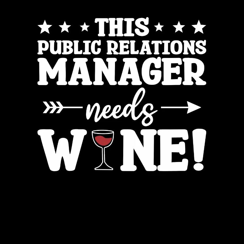 Ce responsable des relations publiques a besoin de vin