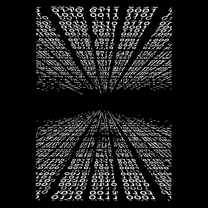 Horizontal binary code