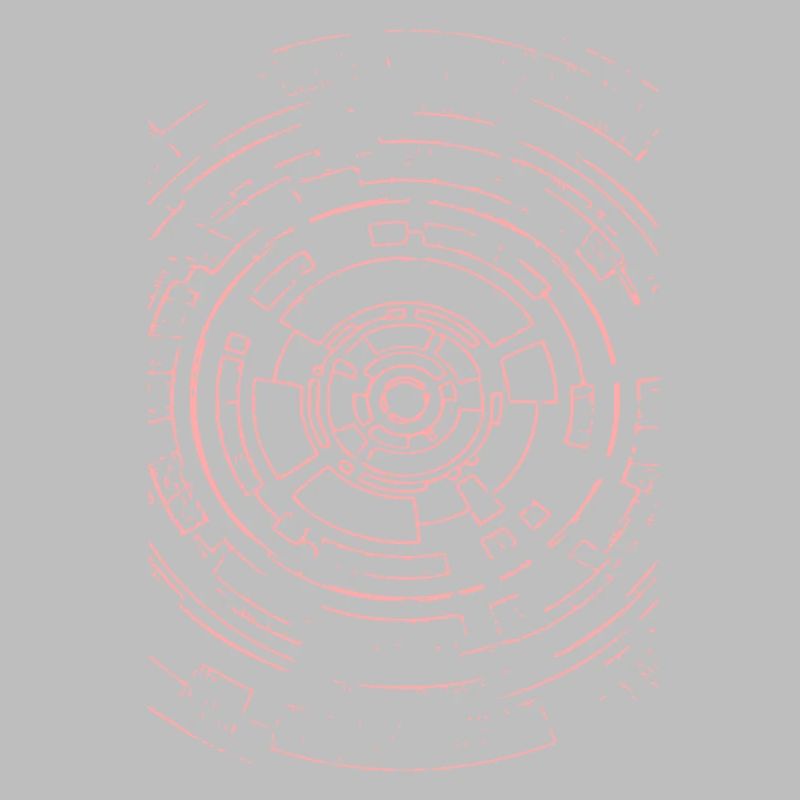Cercles abstraits (rose)