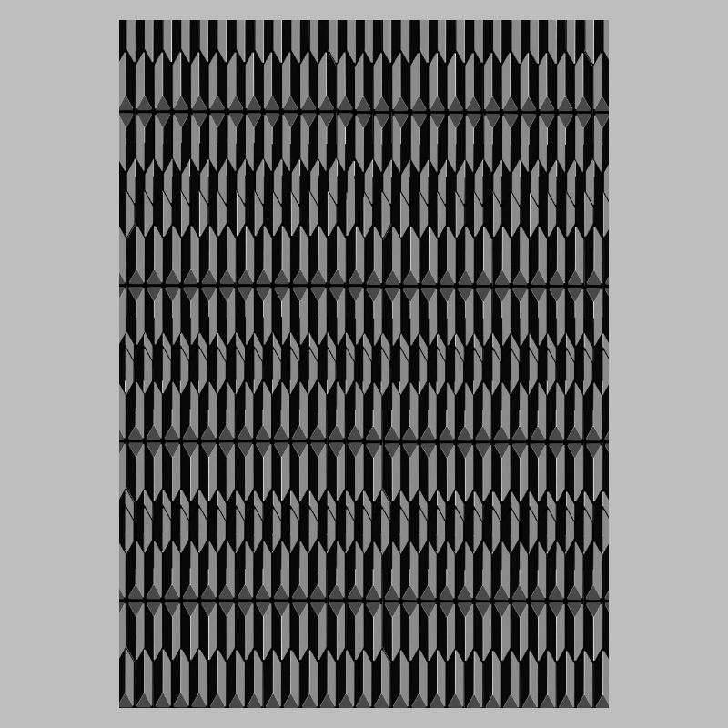 Muster Pattern in Schwarz/Grau