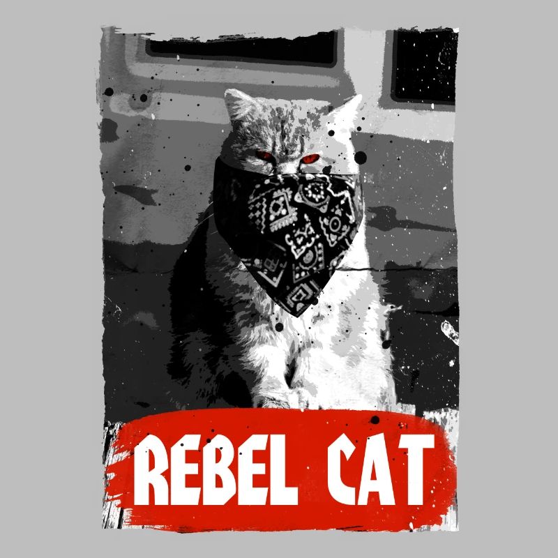 Rebel Cat - Grumpy Cat - Katze