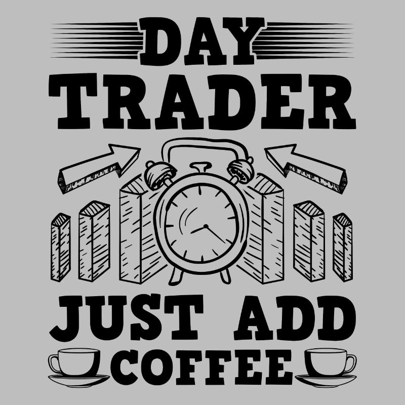 Day Trader il suffit d’ajouter un café drôle de cotation de trading