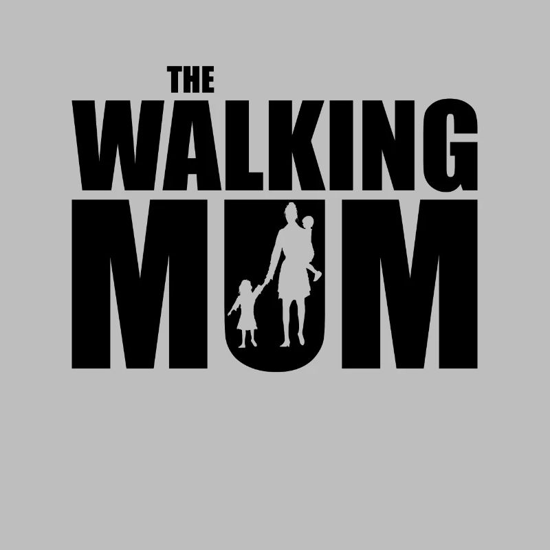 MUM | The Walking Mum Geschenk Mutter Kind Eltern
