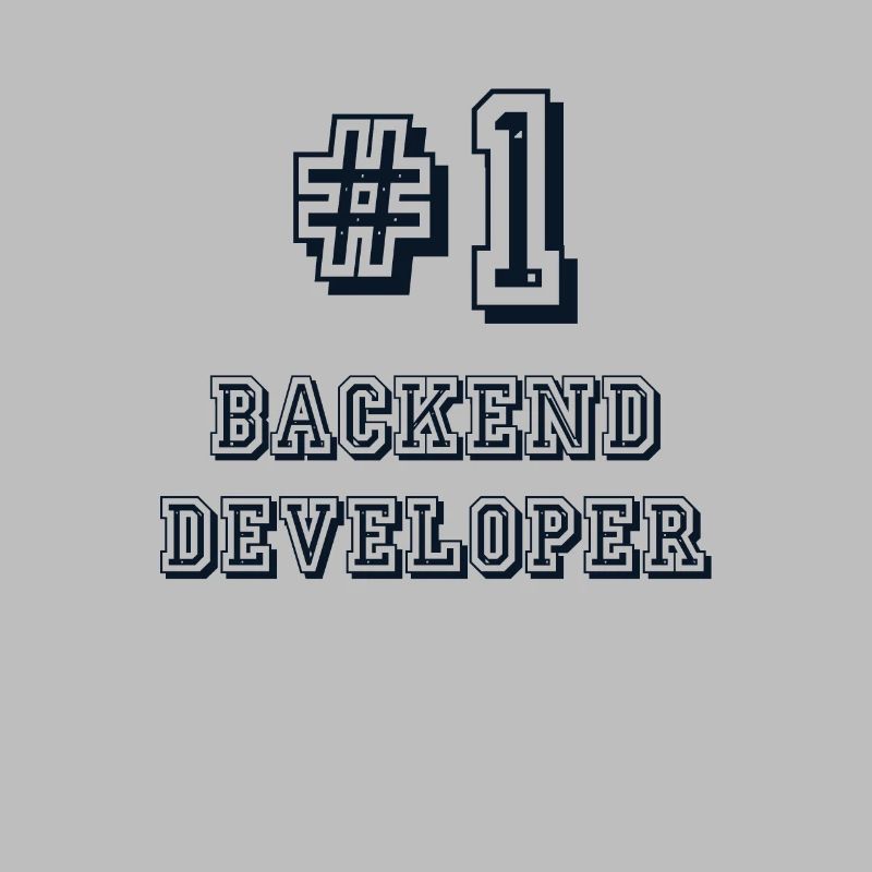 #1 Backend Developer Coder Programmer