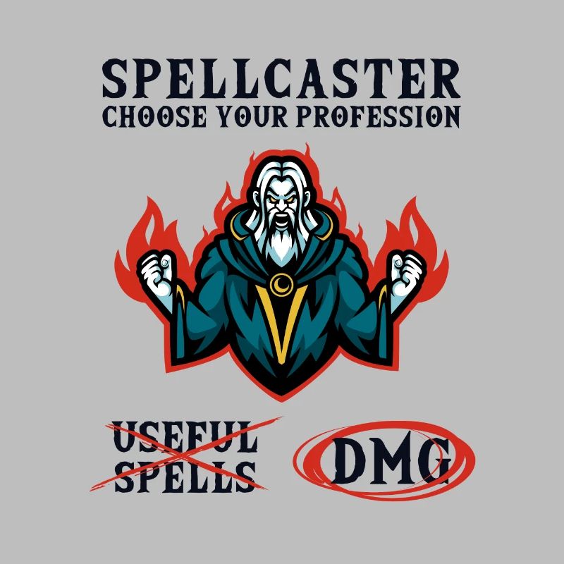 Spellcaster Profession Game Master RPG GM Pen and