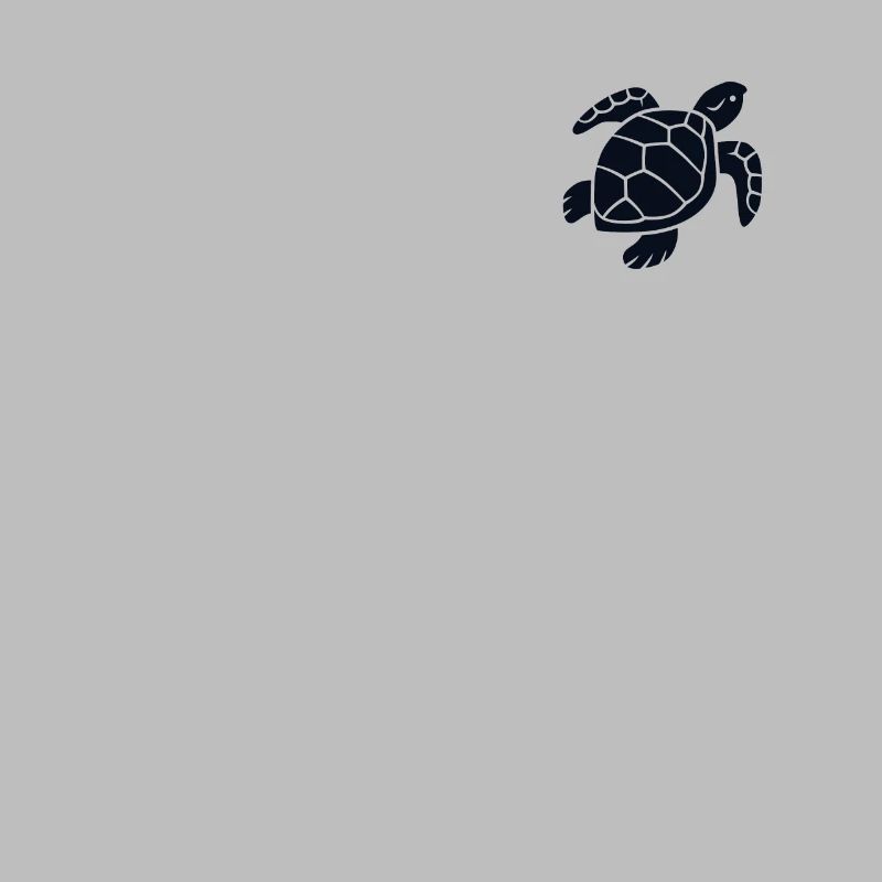 Turtle Logo Emblem Giant Tortoise Turtle