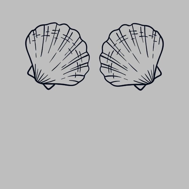 Seashell Bra BH Shell Shelling Bag Seashell