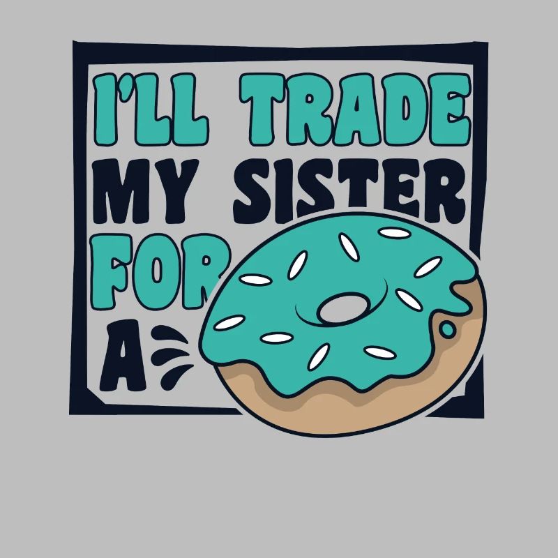 Ich tausche meine Schwester gegen einen Donut-Donut-Maker ein