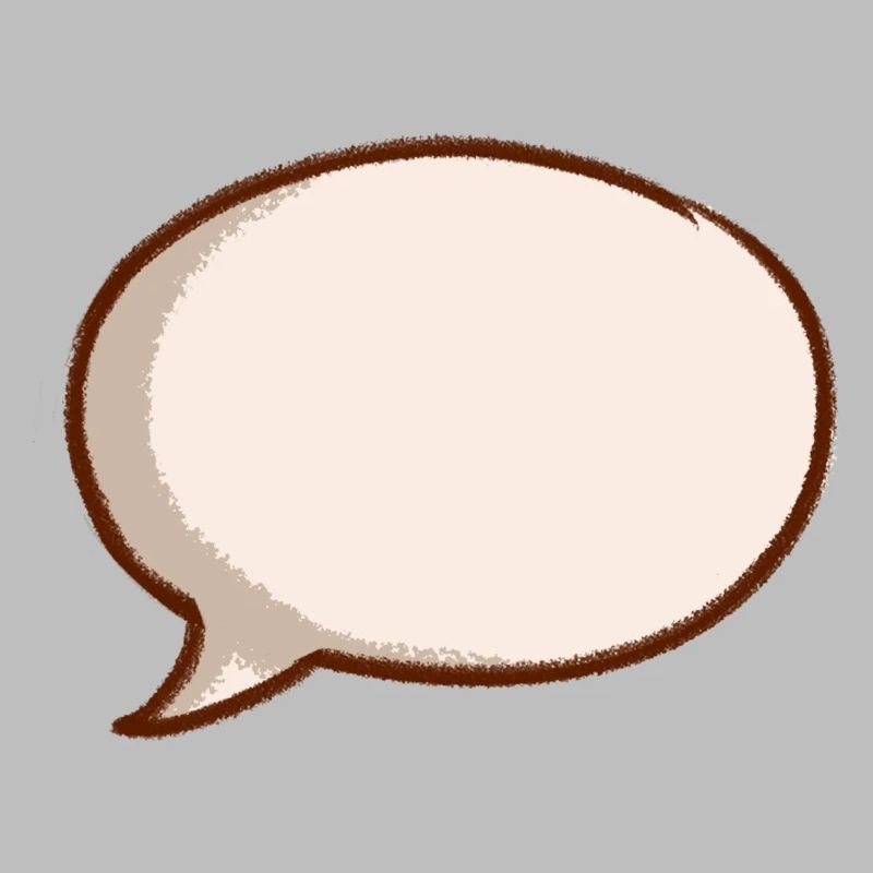 speech bubble bulle saying comment