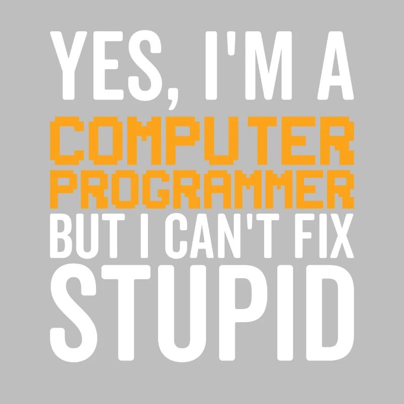 Stupid - Computer Programmer