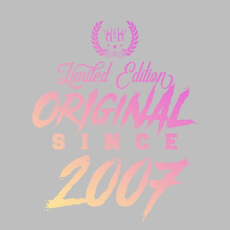 Édition limitée 2007 originale