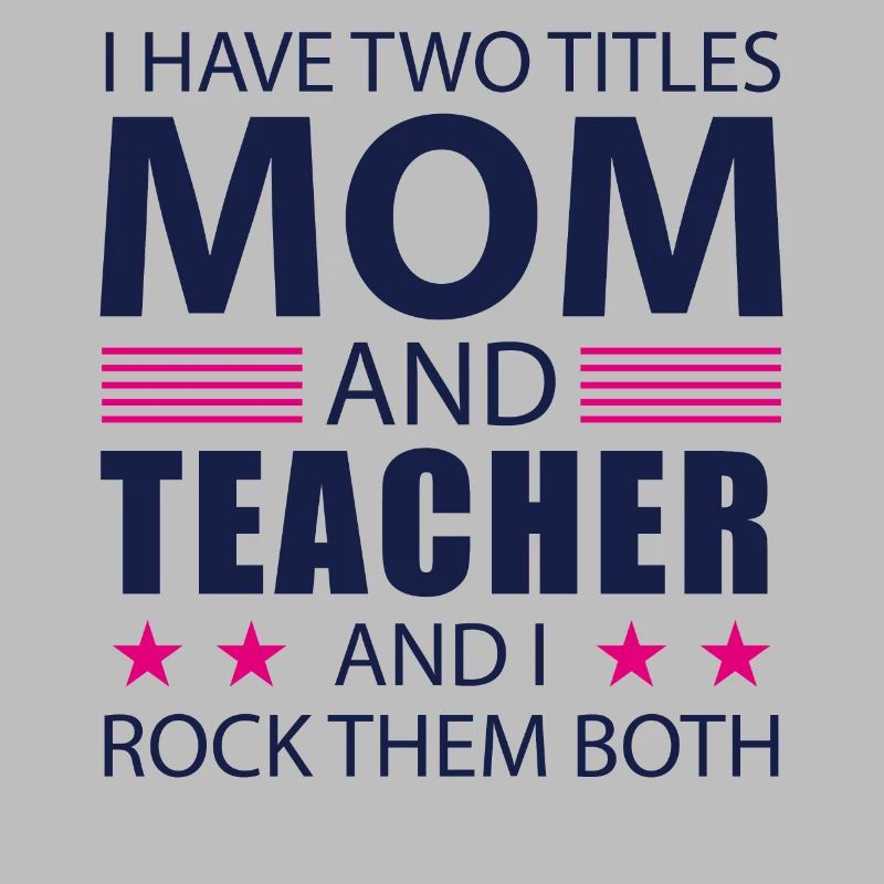 Lehrerin Mama Geschenk Mutter Lehrerin Spruch