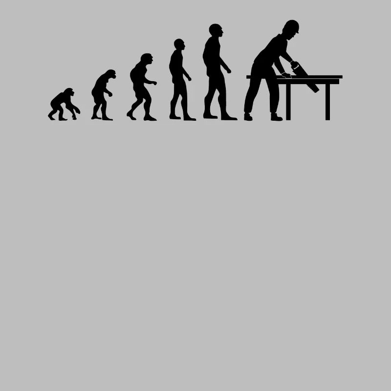 Handwerker Beruf Evolution Arbeiter Geschenk