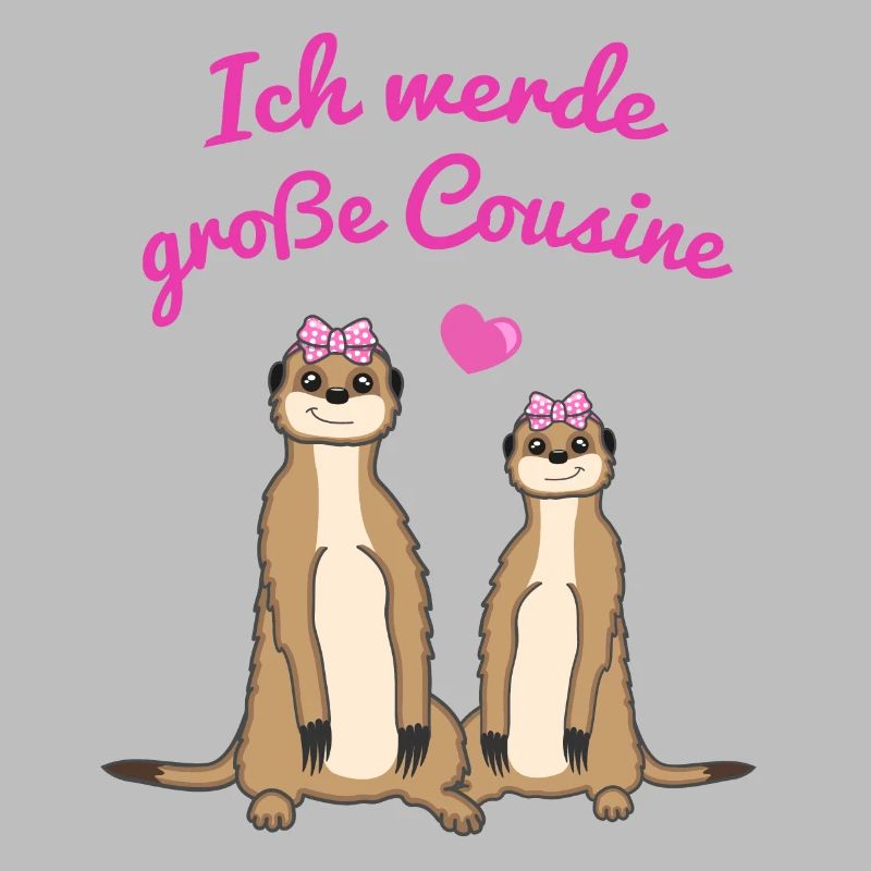 Ich Werde Große Cousine Erdmännchen Geschenk