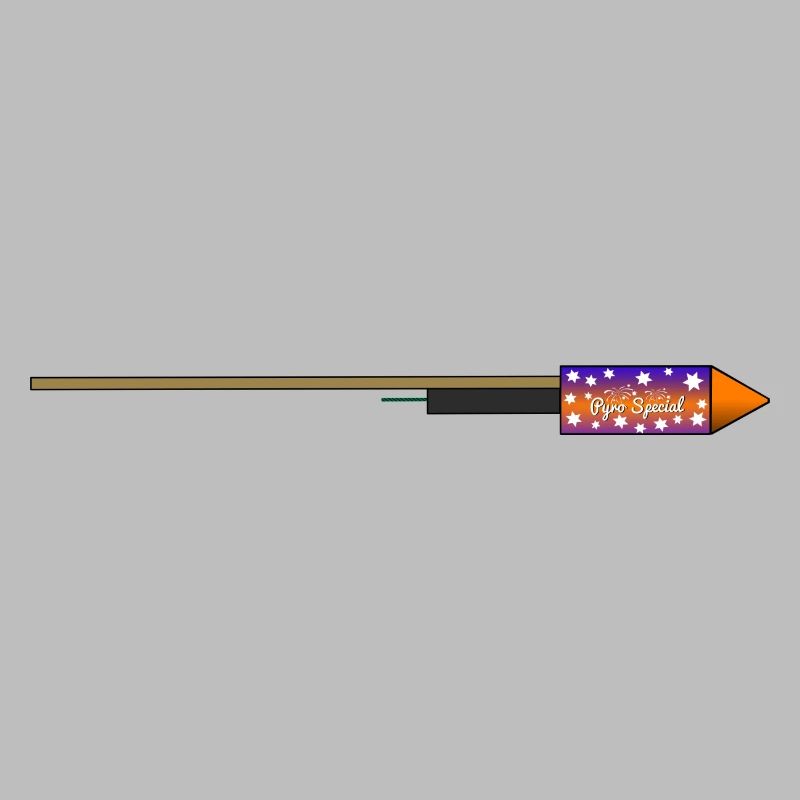 New Years rocket