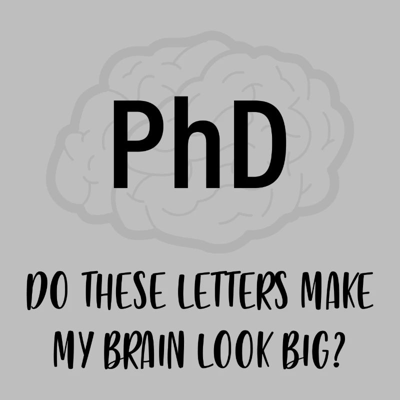 Phd Abschluss Brain Doktor Geschenk