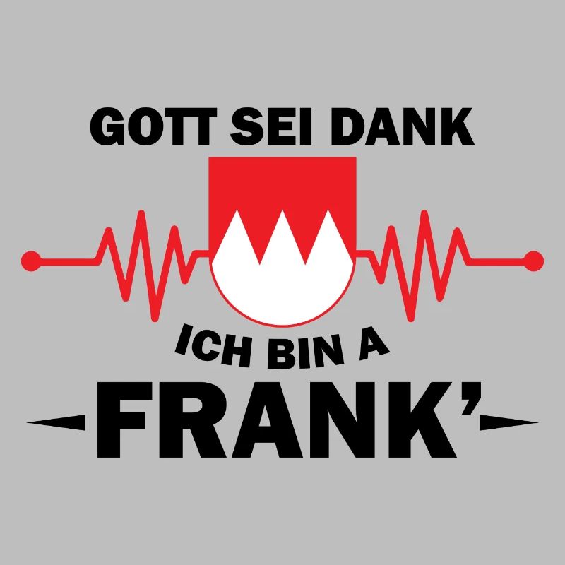 Gott sei Dank ich bin ein Frank Geschenk Design