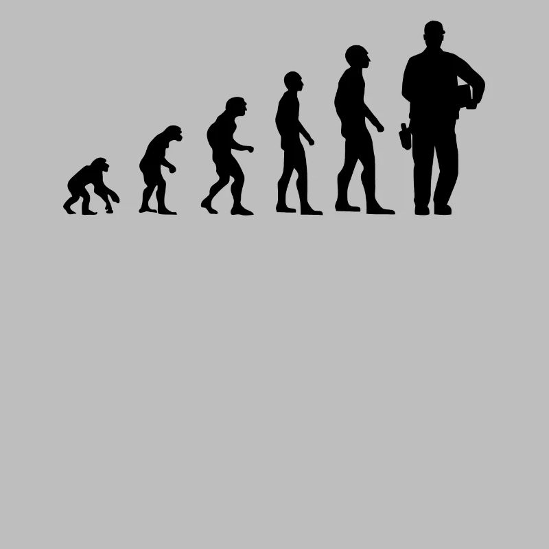 Postbote Evolution Zusteller Briefträger Geschenk