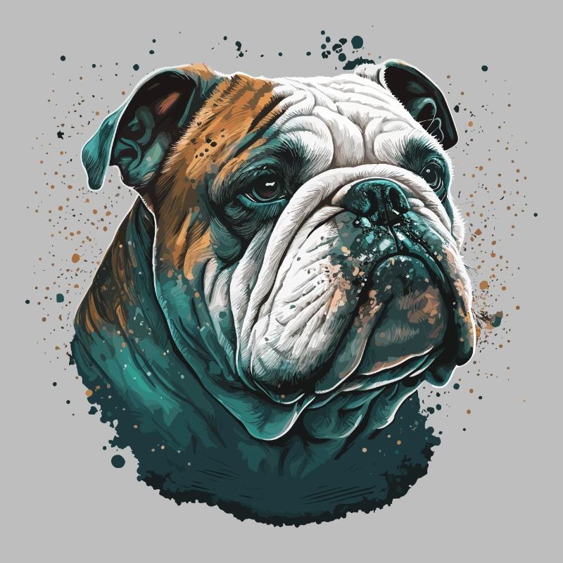 Expression de bouledogue