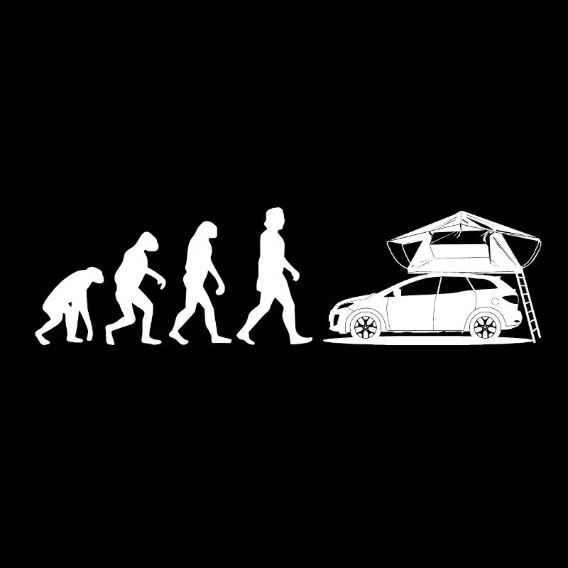 Evolution mit DACHZELT - Geschenk für Camper