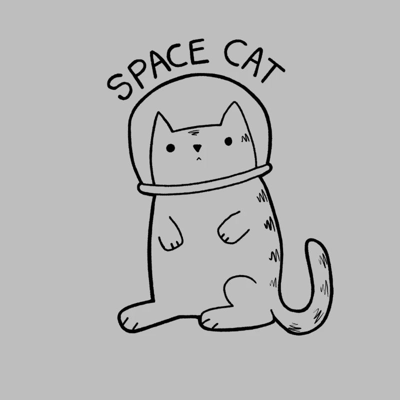 Chat de l'espace