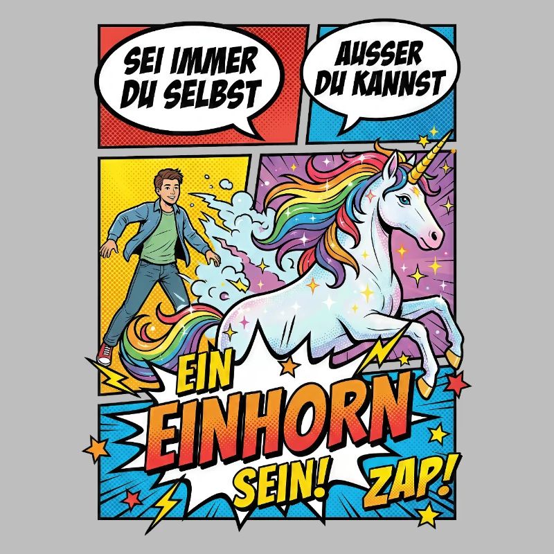 Unicorn power in pop comics