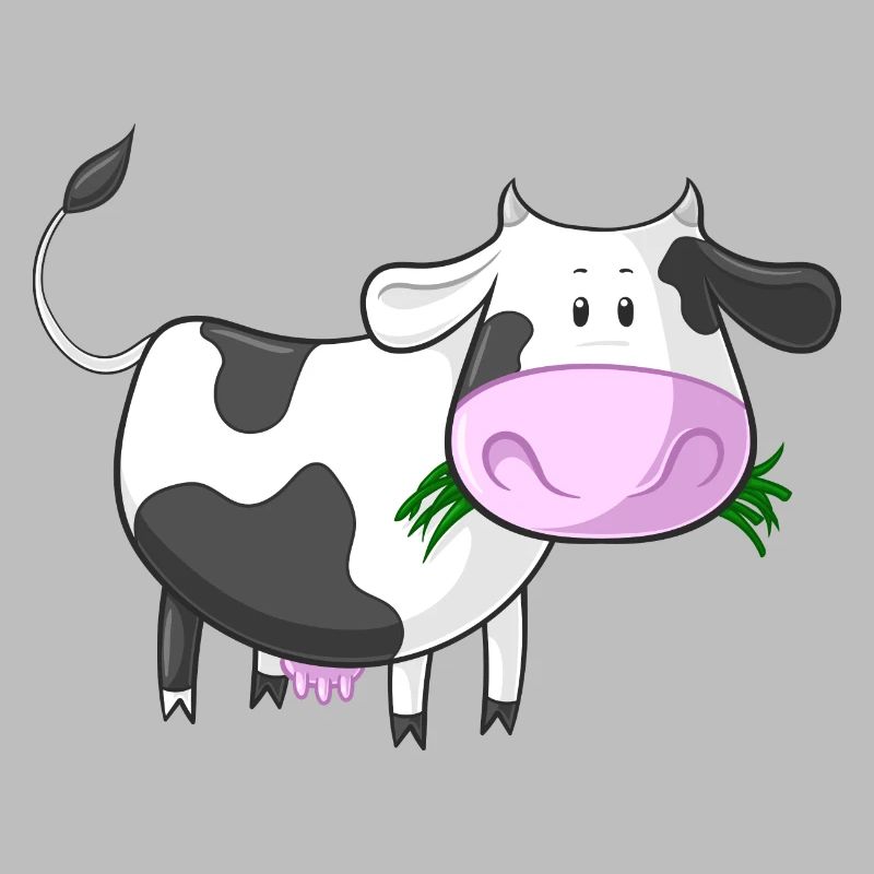 vache comique Grignotage