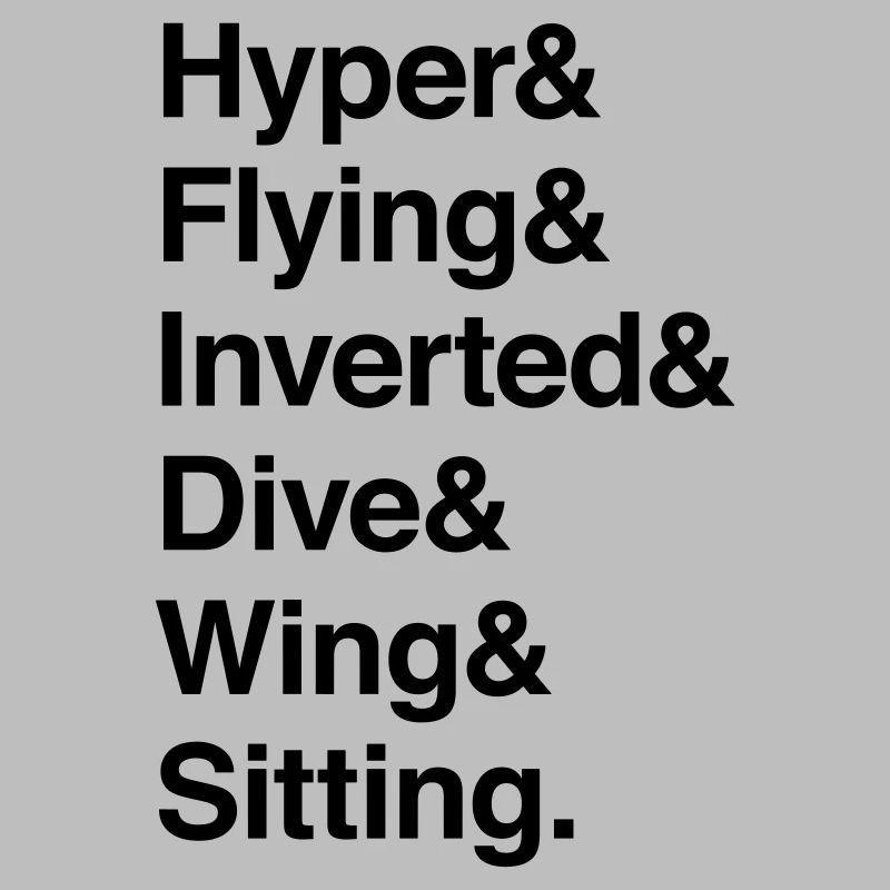 Hyper % Flying & Inverted | Roller coaster types