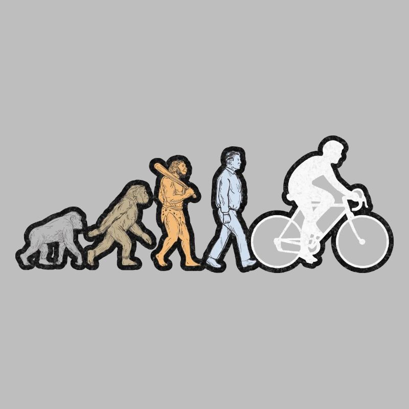 Vélo Evolution Blanc Grunge