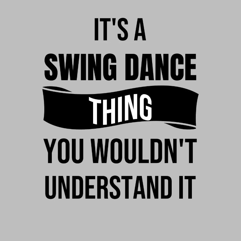 Swing Dance Gift Jitterbug Swing Dancer
