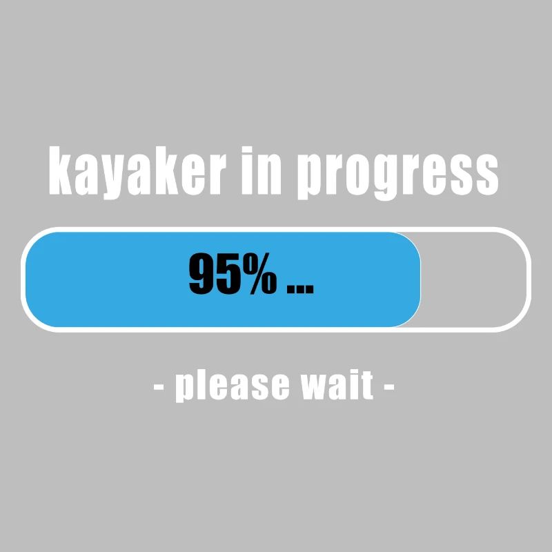 kayaker in progress