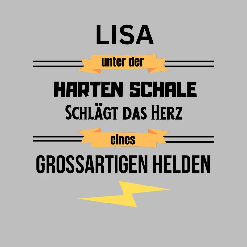 Lisa unter harte Schale eines Großartigen Helden