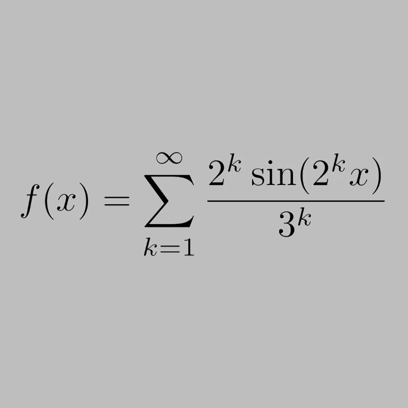 Weierstrass function