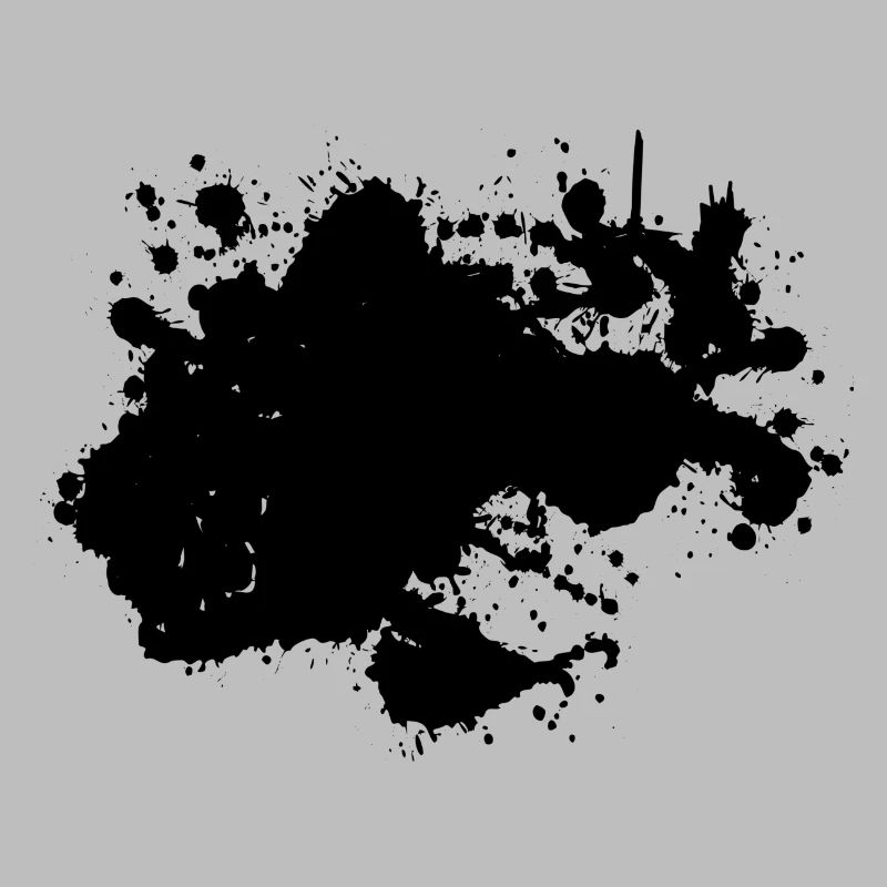 Stain black dot blob