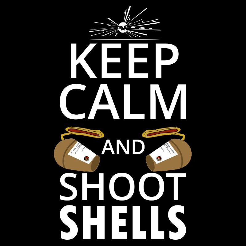 Keep Calm Pyro Feuerwerk Shoot Shell
