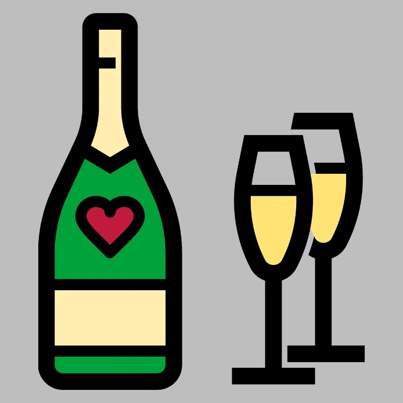 oder Sekt zum Valentinstag