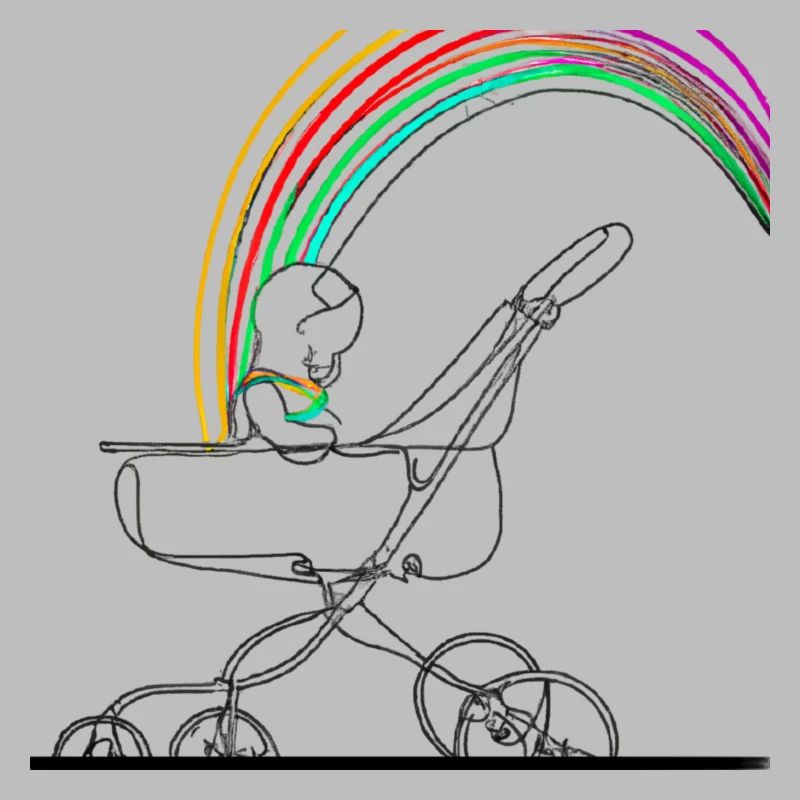 Rainbow Stroller