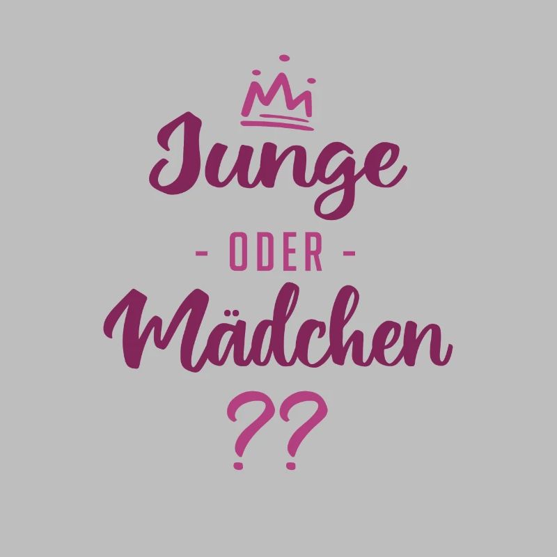 Junge oder Mädchen? Schwanger - Schwangerschaft