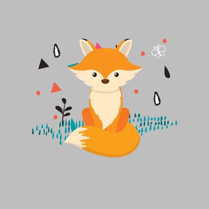 Cute fox design