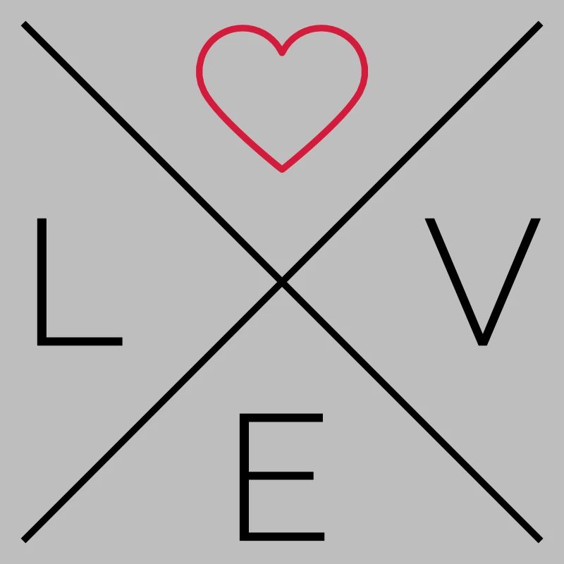 LOVE <3 Kompass