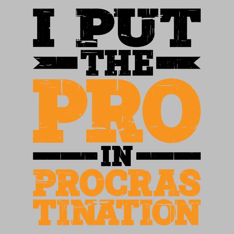 I Put The Pro In Procrastination 4