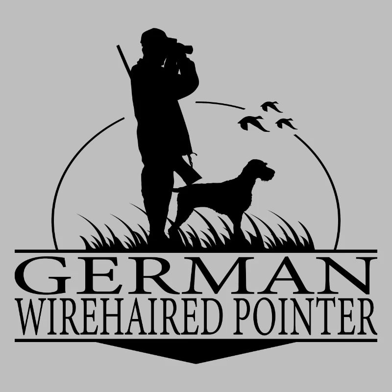 GERMAN WIREHAIRED POINTER Jagdhunde Jäger Wilsigns